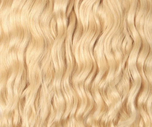 Curly Blonde Human Hair Bundles